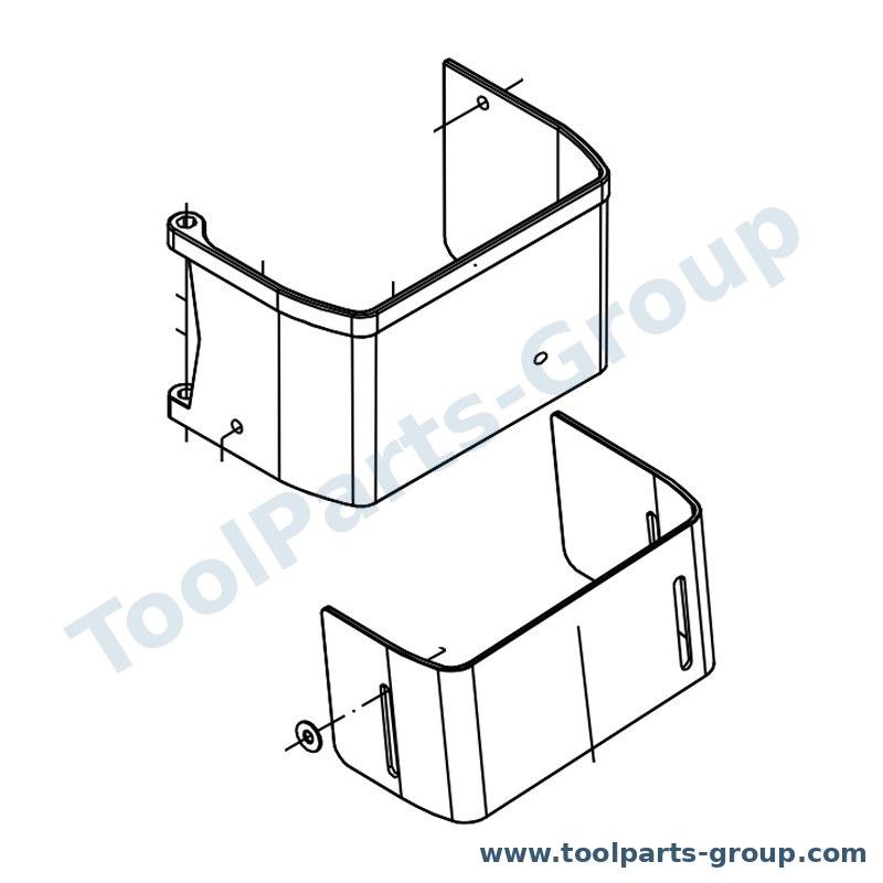 JET 10042RAJ – Ersatzteil – Futter Safety Schutz Baugruppe Pos. 104A für JDP-17F