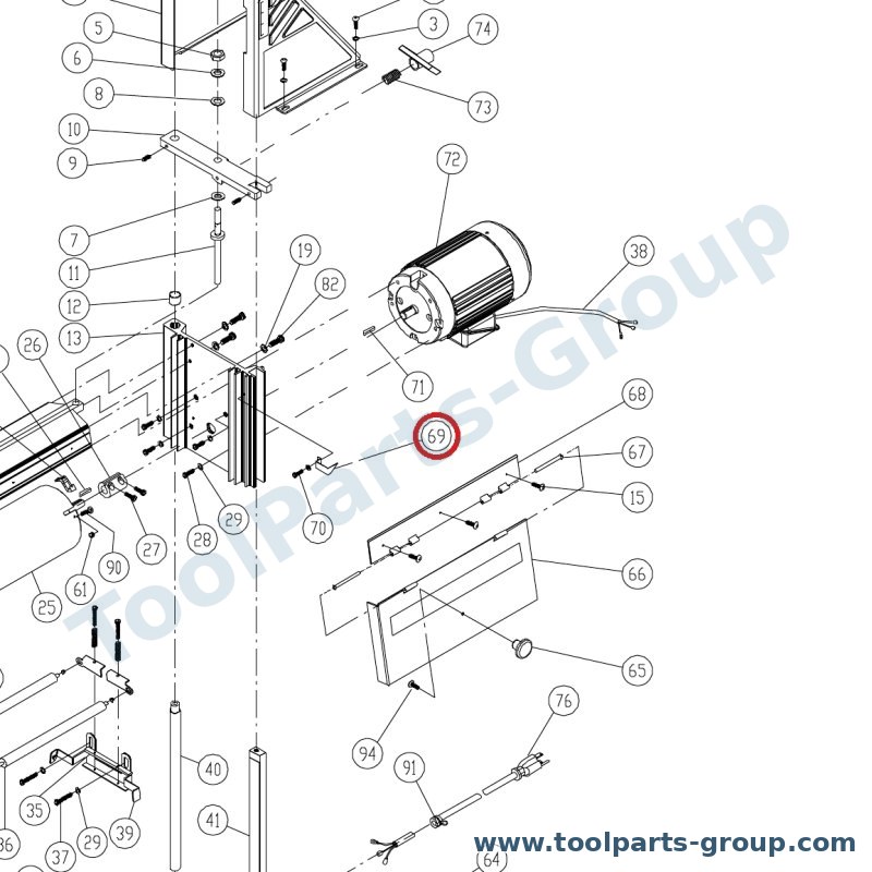 JET 1020-169 – Ersatzteil – Needle? Depth Gauge Pos. 69 10-20 Plus für 10-20-PLUS, 10-20PLUS-M