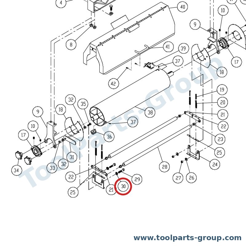 JET 11-0505 – Ersatzteil – Internalt Tooth Scheibe 5/16 für JBS-22