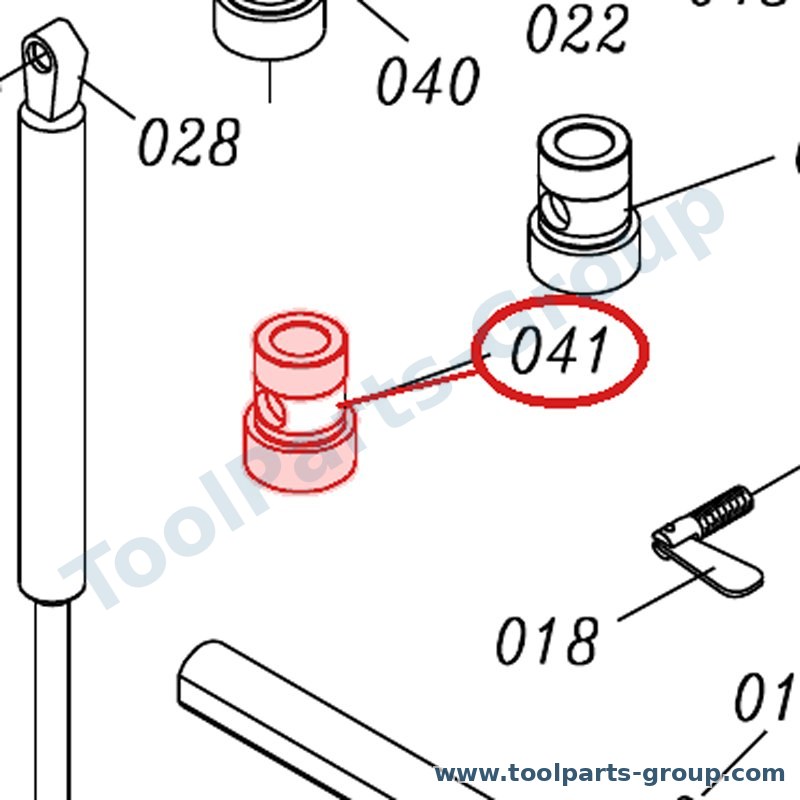 JET 23011034 – Ersatzteil – Buchse 3/4 für JBM-5