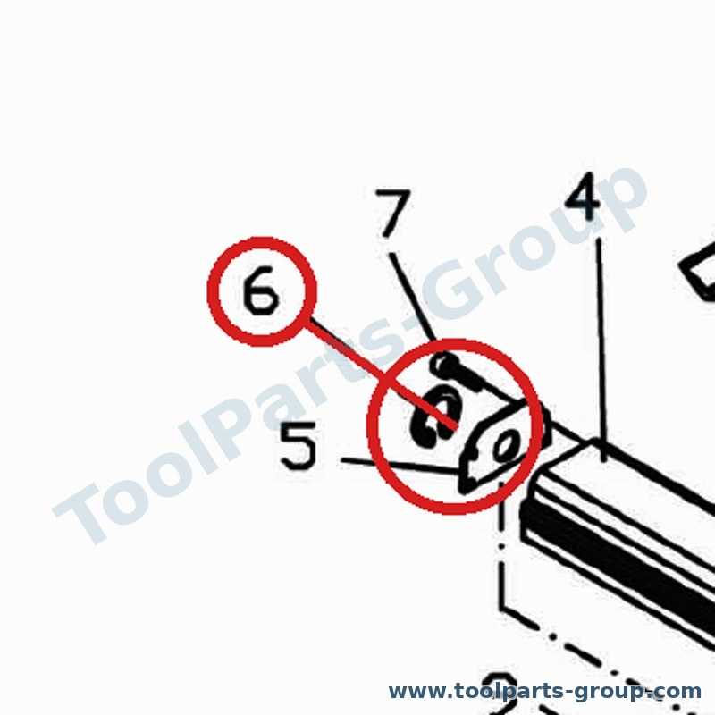 JET 3520B-106 – Ersatzteil – C-Ring Pos. 6 für JWL-4224B, S-22