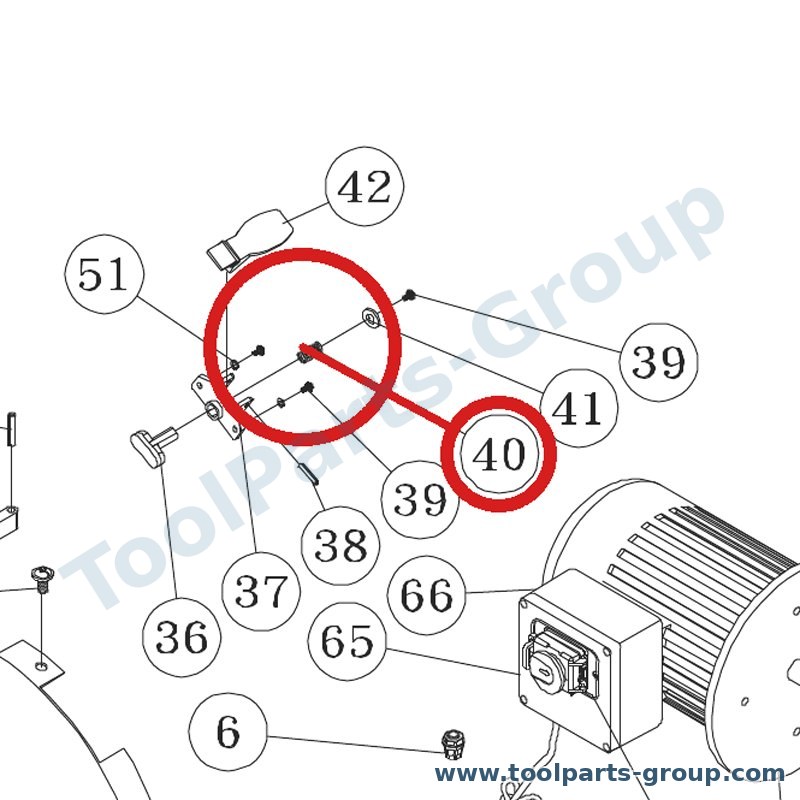 JET 612140 – Ersatzteil – Feder Pos. 39 für JDS-12