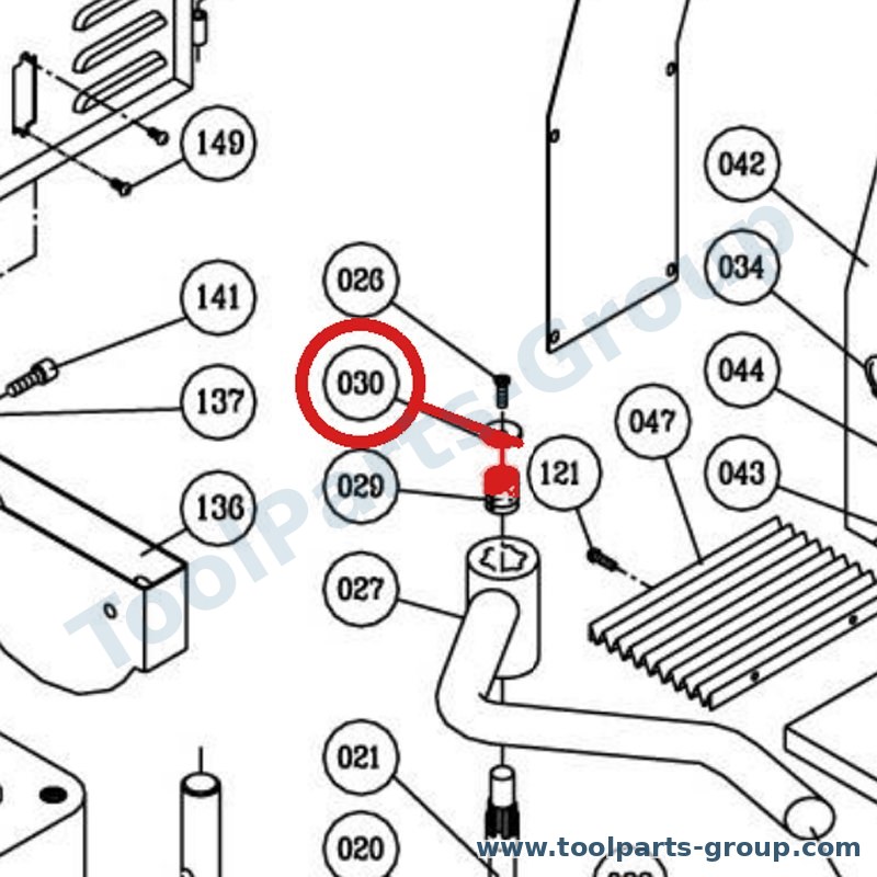 JET 6294167 – Ersatzteil – Scheibe für 719A