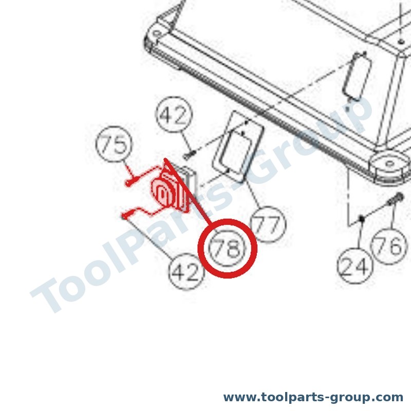 JET 80S-178E – Ersatzteil – Magneticswitch 230V für 80S