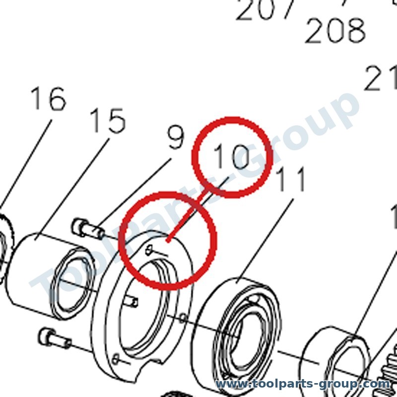 JET BD7-010 – Ersatzteil – Abdeckung für BD-7
