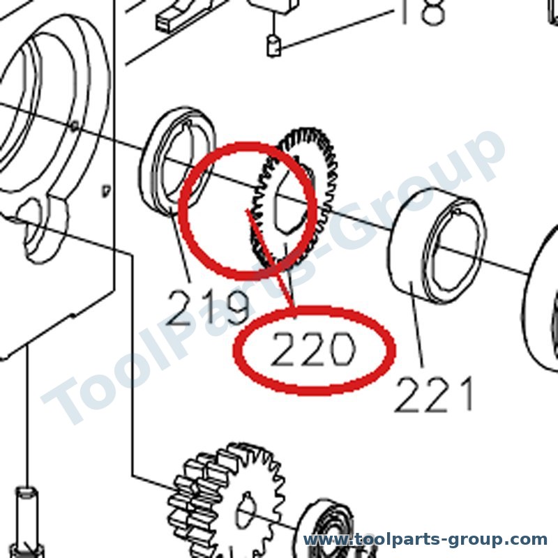 JET BD7-220 – Ersatzteil – Light Beam Pos. 220 für BD-7