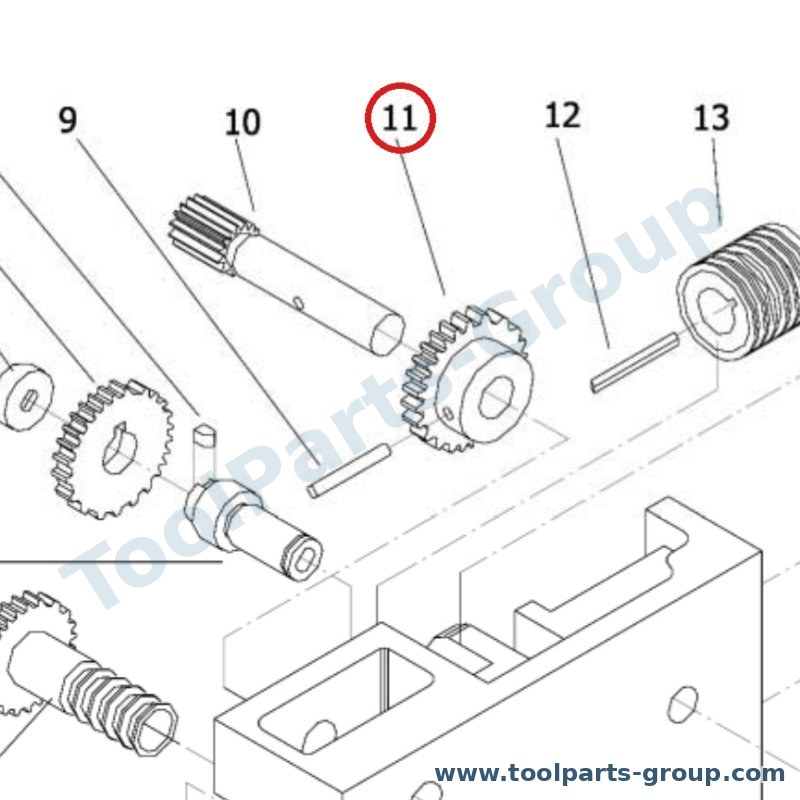JET CQ6123B-3110 – Ersatzteil – Gasket für BD-920W