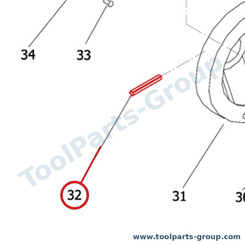 JET CQ6123B-3117 – Ersatzteil – Gasket für BD-920W
