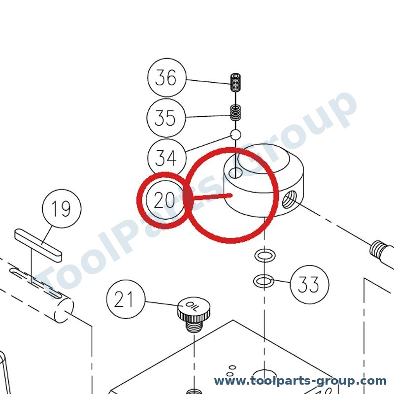 JET DDS225-420 – Ersatzteil – Collar DDS225 für DDS-225, DDS-237