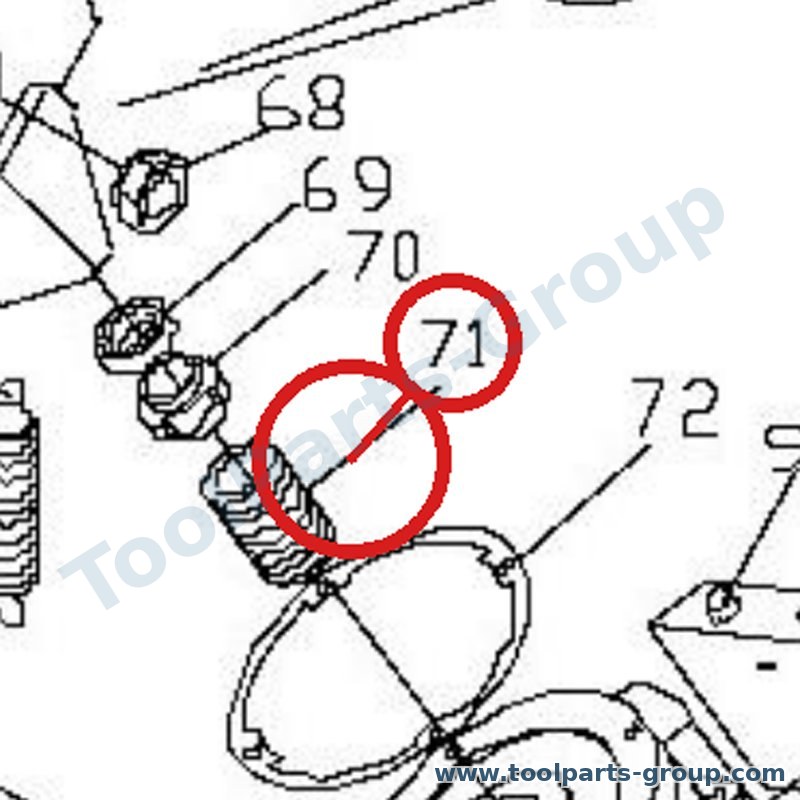 JET F225-171 – Ersatzteil – Schnecke für MCS-225