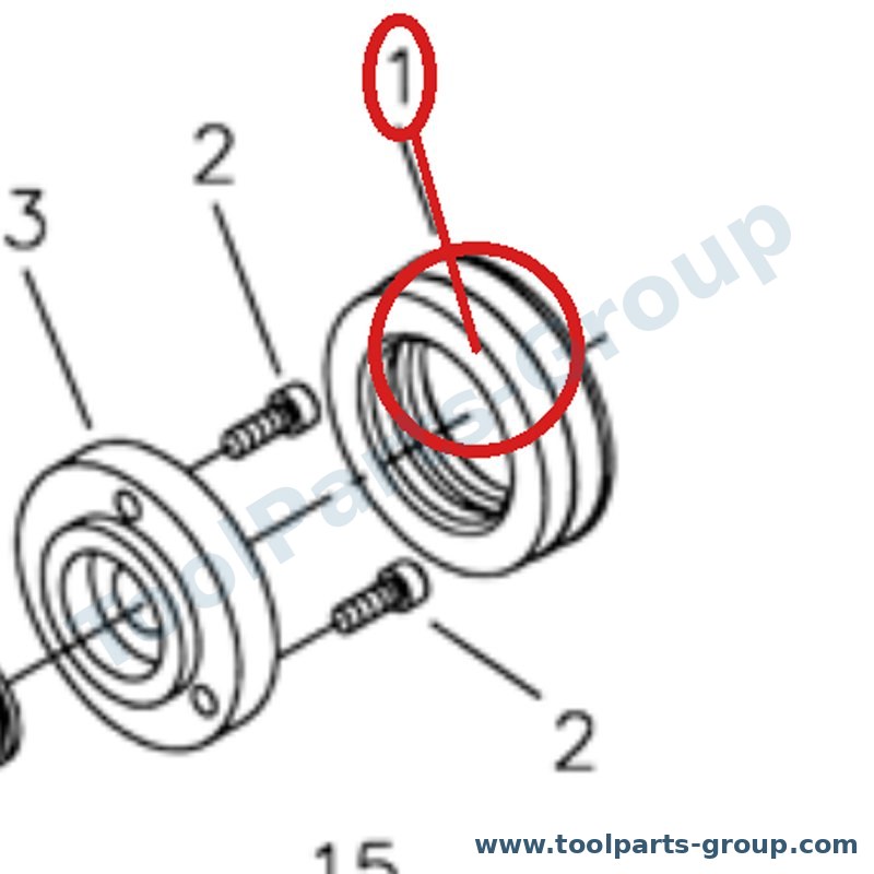 JET GH1440W-08-03E – Ersatzteil – Indexring für GH-1440W