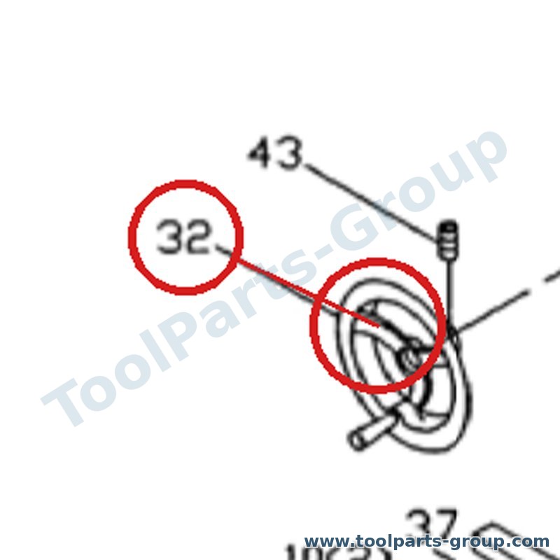 JET HVBS7MW-32 – Ersatzteil – Handweel W/Hndl Pos. 32 für HVBS-7MW, HVBS-712K, 712K