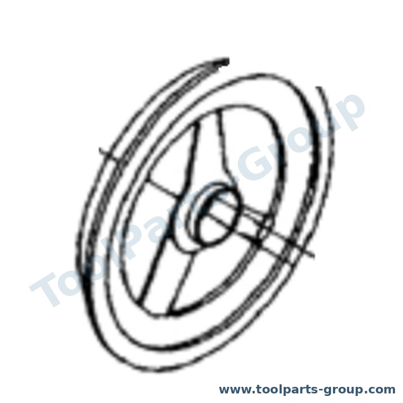 JET HVBS7MW-80N – Ersatzteil – Bandrad rechts für HVBS-712K, 712K