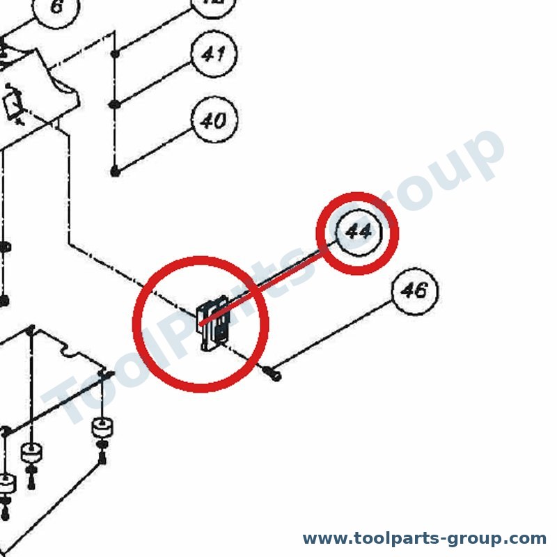 JET JBG10A-44AE – Ersatzteil – Schalter 3PH für JBG-10A