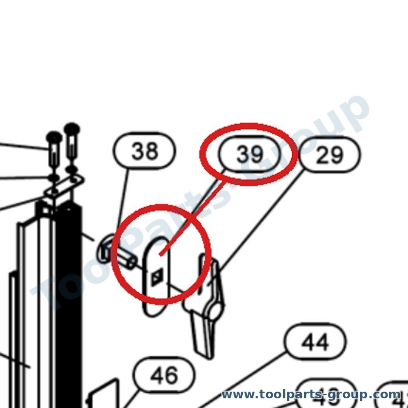 JET JBS12-039 – Ersatzteil – Schraube Führung Pos. 39 für JBS-12