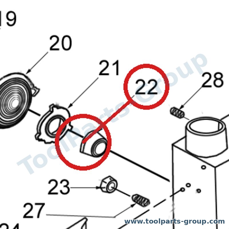JET JDR34-022 – Ersatzteil – Seat-Feder für JDR-34