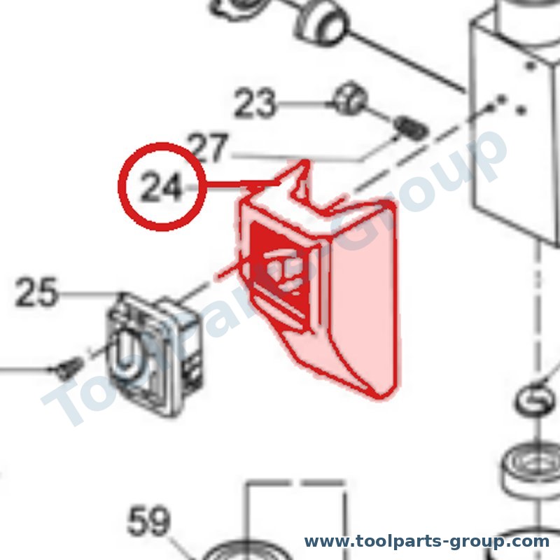 JET JDR34-024 – Ersatzteil – Boxswitch für JDR-34