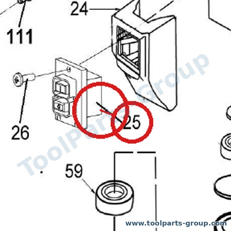 JET JDR34-025AE – Ersatzteil – Magnetschalter 400V für JDR-34