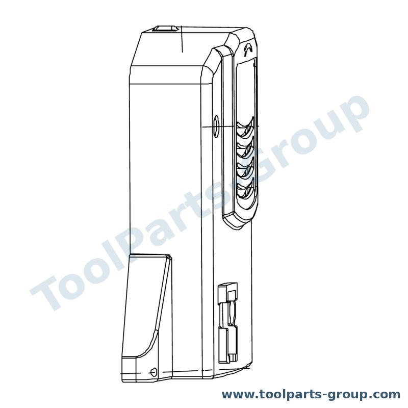 JET JJP8BT-131 – Ersatzteil – vorn Halter Coverno.131 für JPT-10B, JPT-8B/JPT-10B, JPT-8B