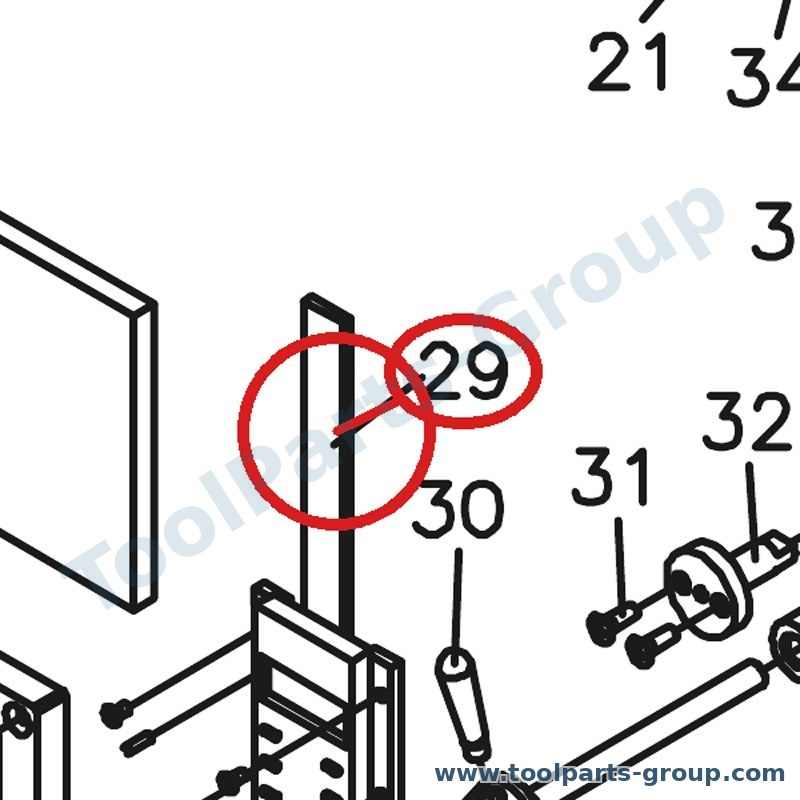 JET JMD3-029 – Ersatzteil – Electron Display für JMD3, JMD-3