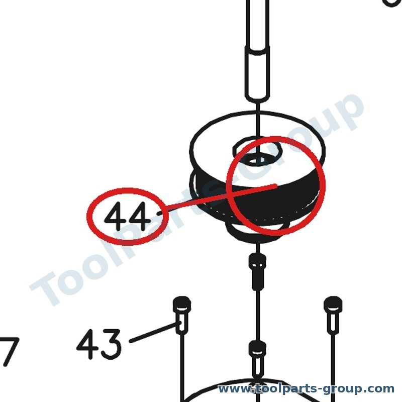 JET JMD3-044 – Ersatzteil – Synchronization Riemenscheibe Pos. 44 für JMD-3