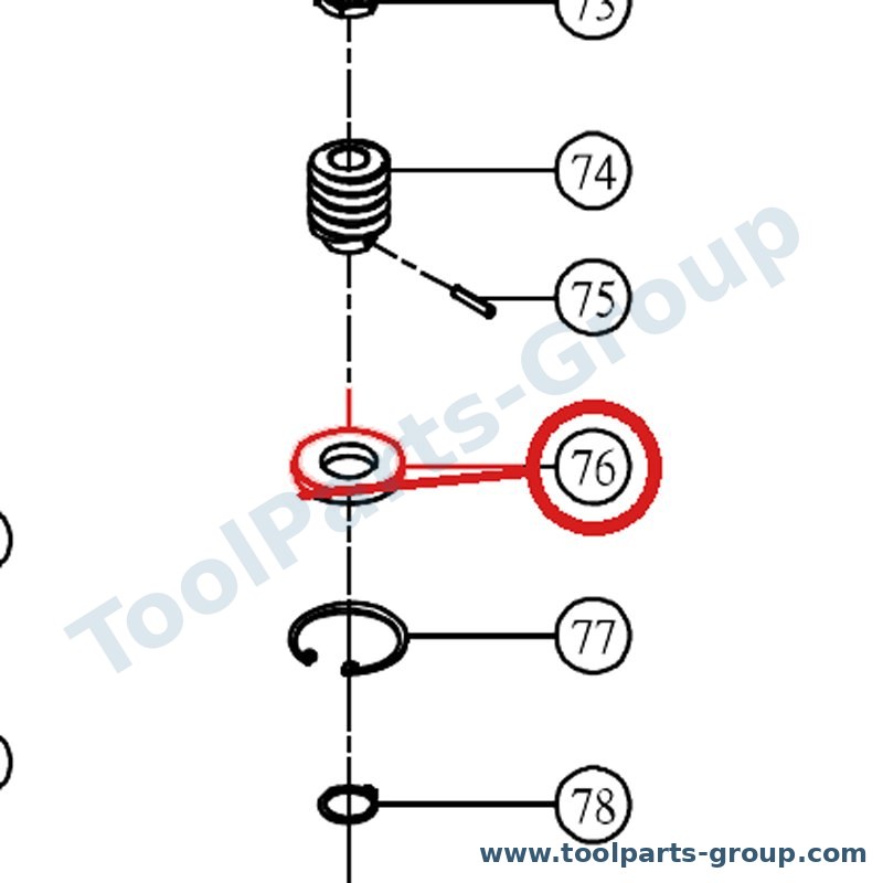 JET JOSS-S-176 – Ersatzteil – Wellendichtring für JOSS-S