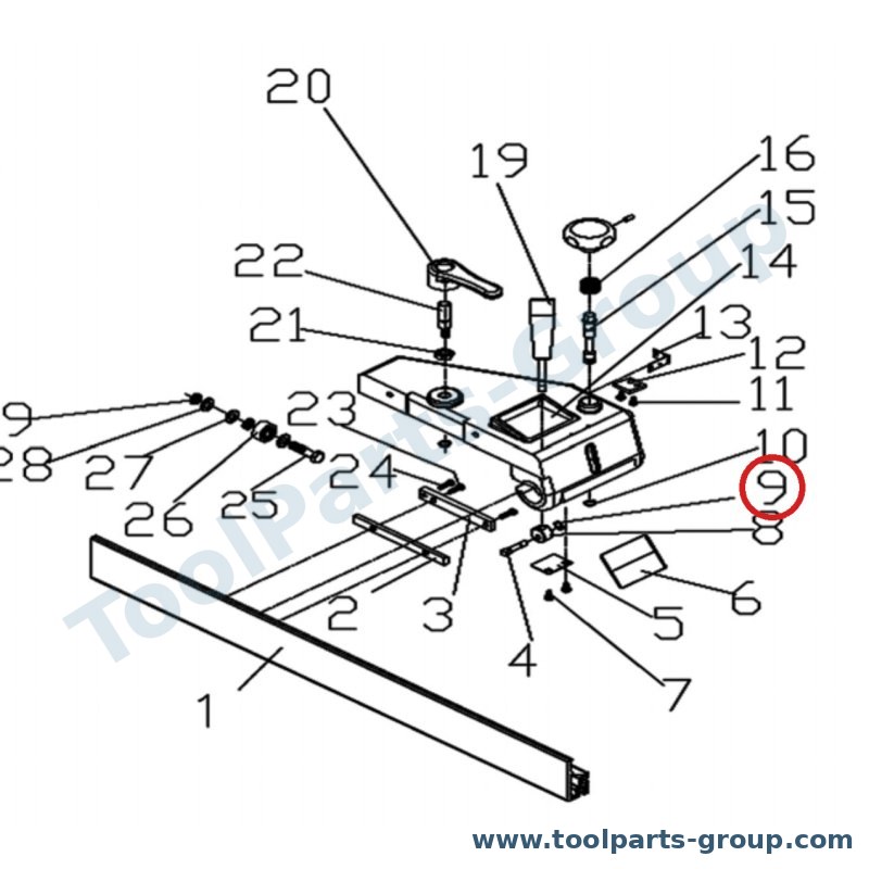JET JTSS1500-509 – Ersatzteil – Ring Pos. 509 für JTSS-1500, STW-8