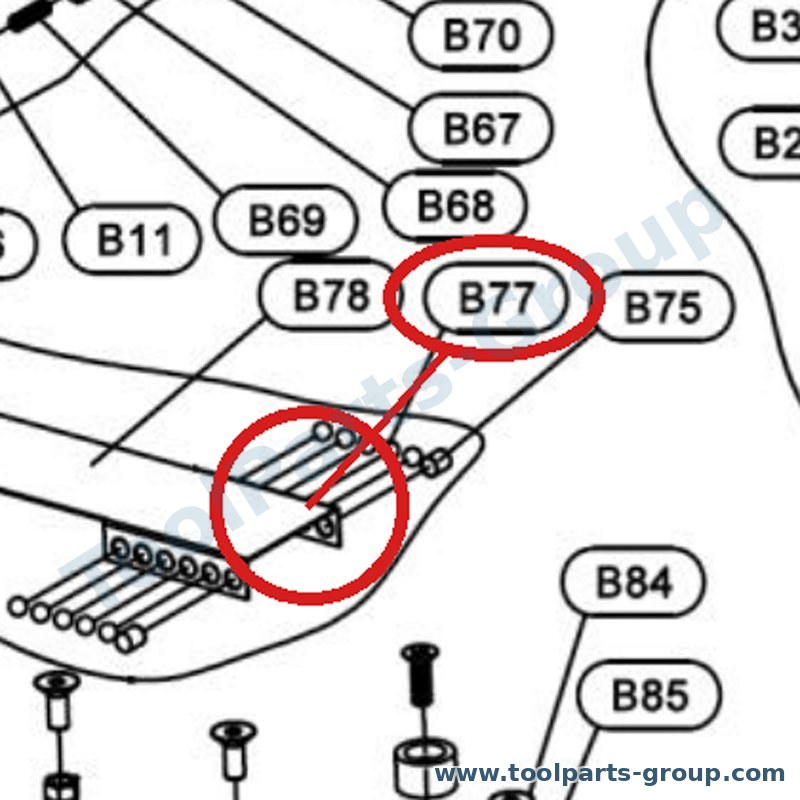 JET JTSS1600-B77 – Ersatzteil – Kugel für JTSS-1600