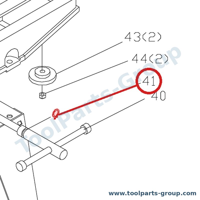 JET JWL1236-26 – Ersatzteil – C für JWL-1236, CLIPS-16
