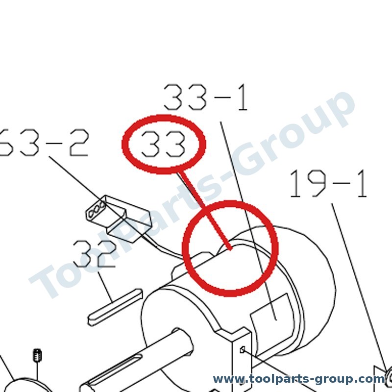 JET JWL1236-33E – spare part