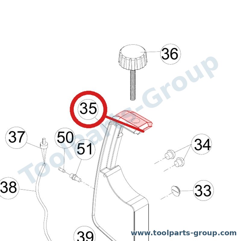 JET JWSS22B-235 – Ersatzteil – Steuerung Kasten Pos. 235 für JWSS-22B