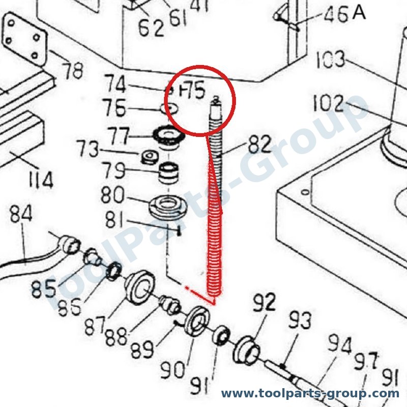 JET KEY5525 – Ersatzteil – Passfeder 5X5X25MM für JOVS-10, JTM-1050VS