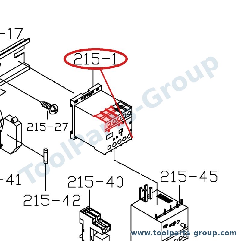 JET MBS708CS-215-1 – Ersatzteil – Magnetic-Contact Pos. 215-1 für SX-821DA