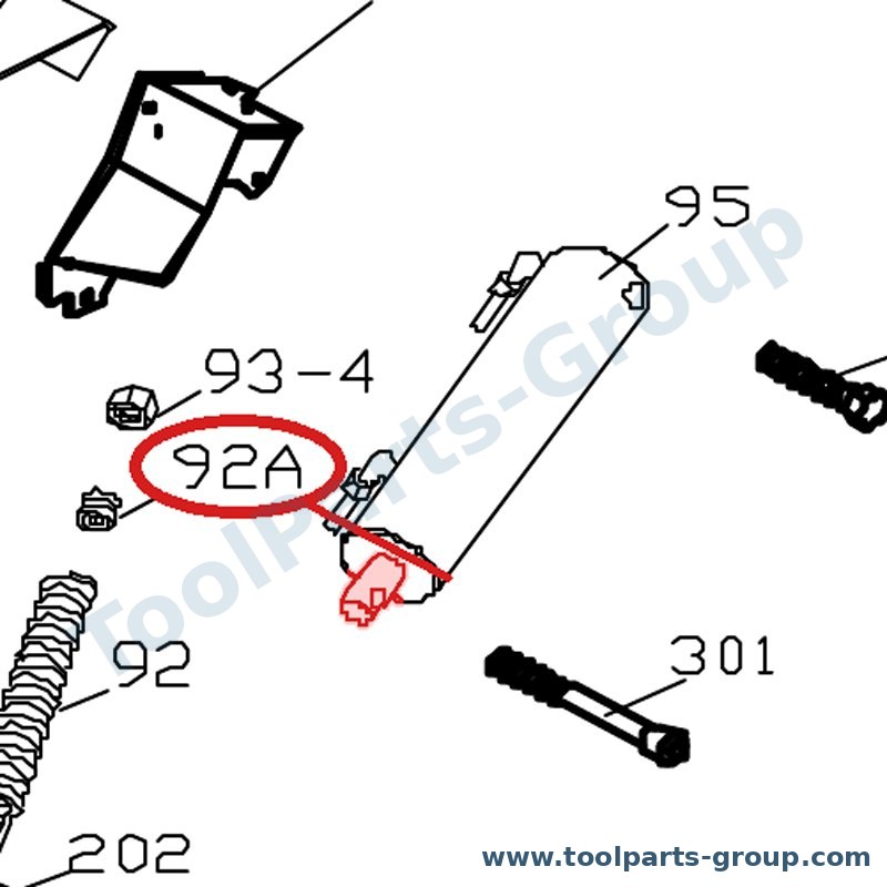 JET MBS910CS-92A – Ersatzteil – Ring für MBS-910CS, MBS-910VS