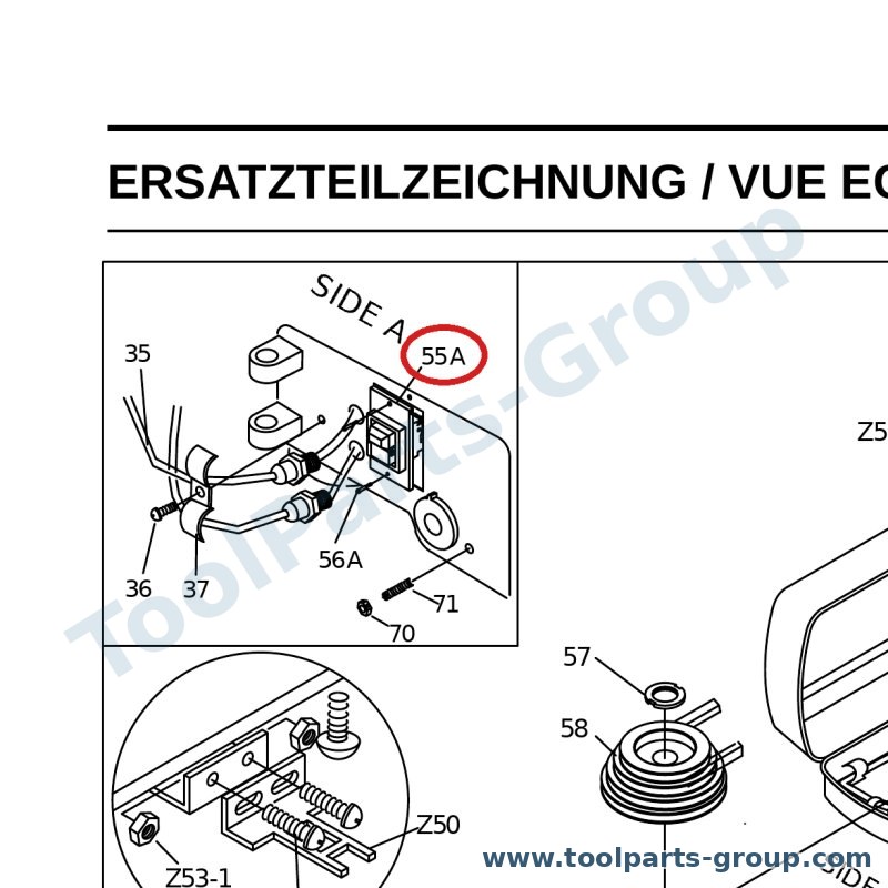 PROMAC PM-210034B – Ersatzteil – Schalter für 212Z