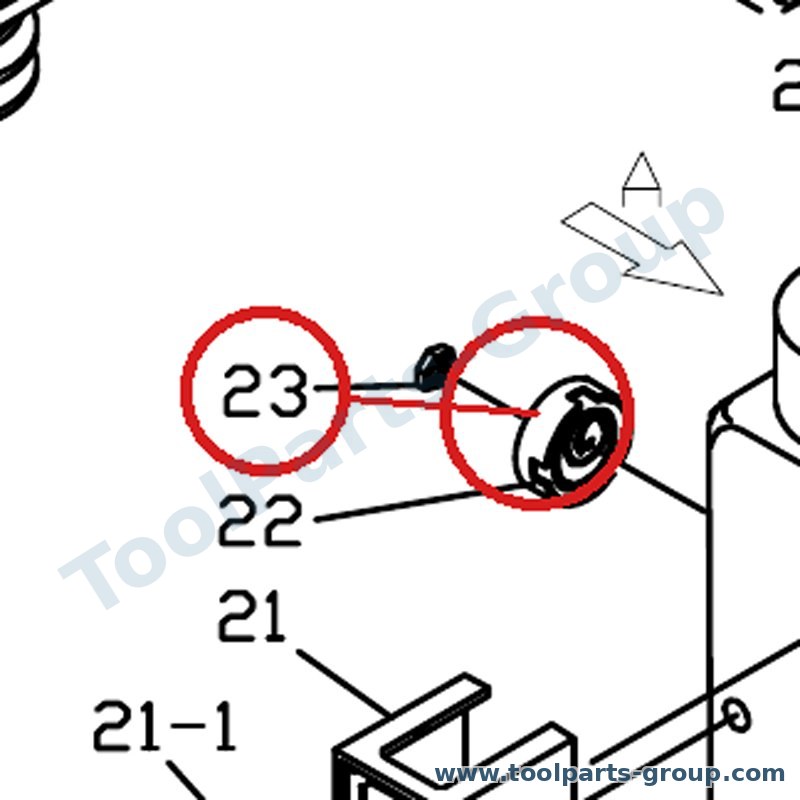 PROMAC PM-210048 – Ersatzteil – Mutter Pos. 48 für 210Z
