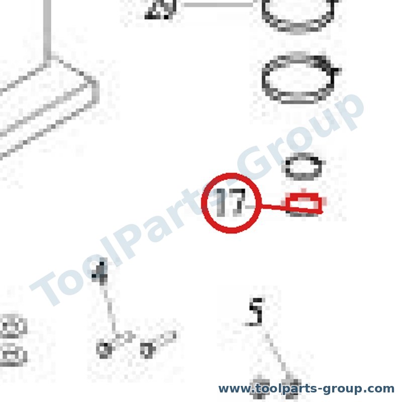 PROMAC PM-210705 – Ersatzteil – Klemme Pos. 17 /Z für 300X