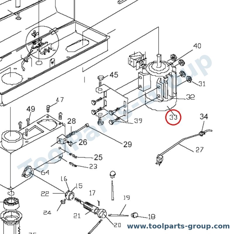 PROMAC PM-212033 – Ersatzteil – Motor Cooling Lüfter Abdeckung 212/Z für 212Z, JDP-212