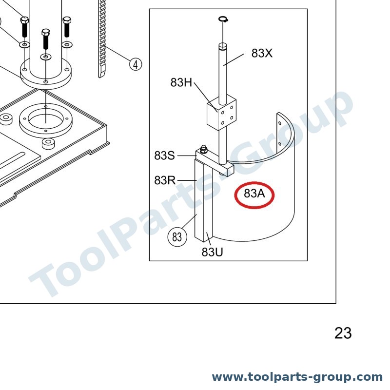 PROMAC PM-212V083A – Ersatzteil – Glass für 212V, 212VLB