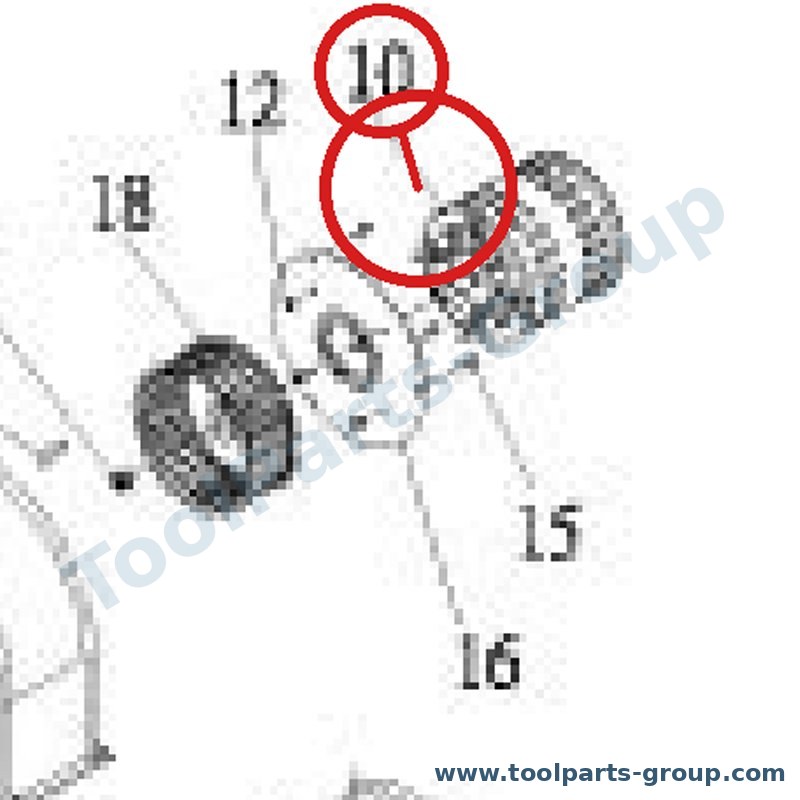 PROMAC PM-250017Z – Ersatzteil – Motor Pos. 10 für 300Z
