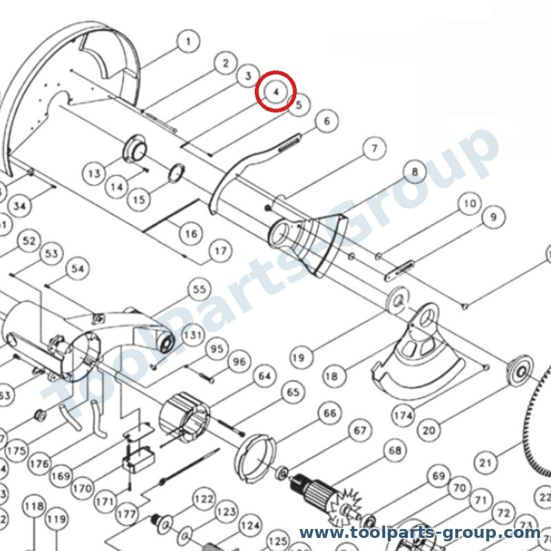 PROMAC PM-309004 – Ersatzteil – Feder Pos. 4 für 309C