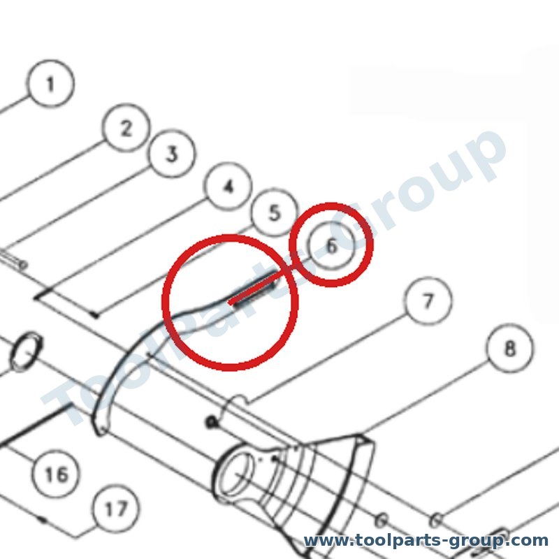 PROMAC PM-309006 – Ersatzteil – Hebel für 309C