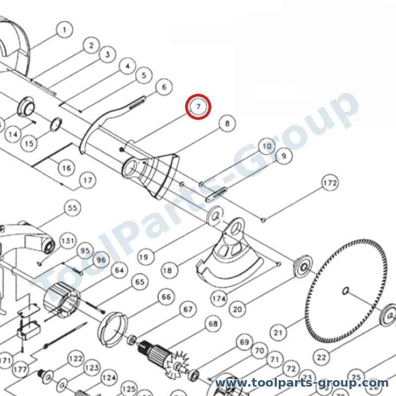 PROMAC PM-309007 – Ersatzteil – Shoulder Schraube für 309C