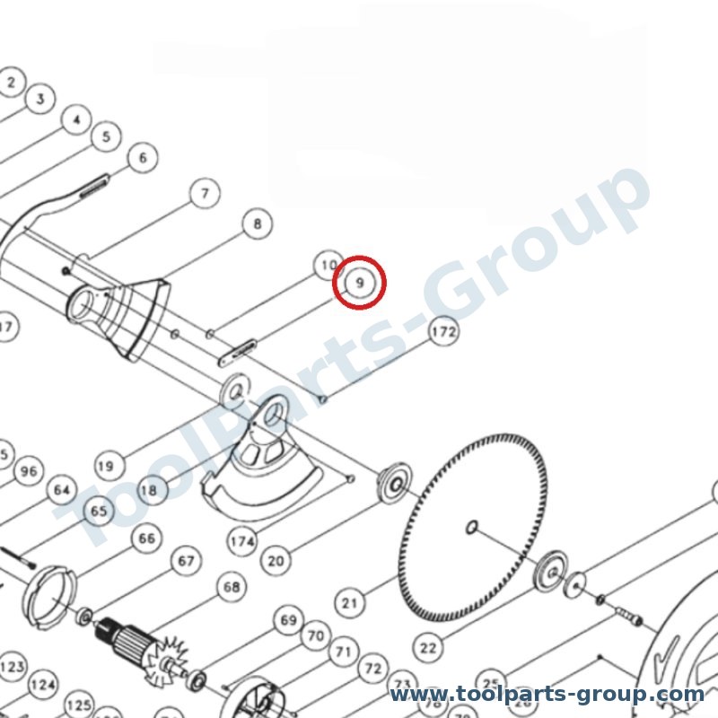 PROMAC PM-309009 – Ersatzteil – Hebel für 309C