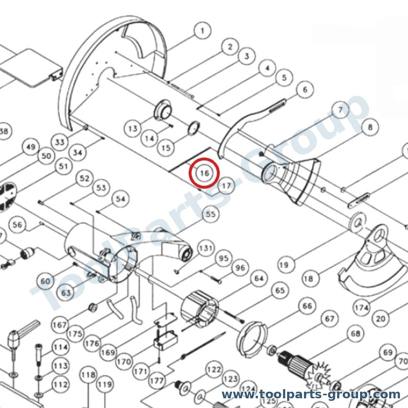 PROMAC PM-309016 – Ersatzteil – Feder Pos. 16 für 309C, JHC-355