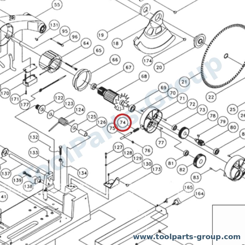 PROMAC PM-309074 – Ersatzteil – Feder für 309C