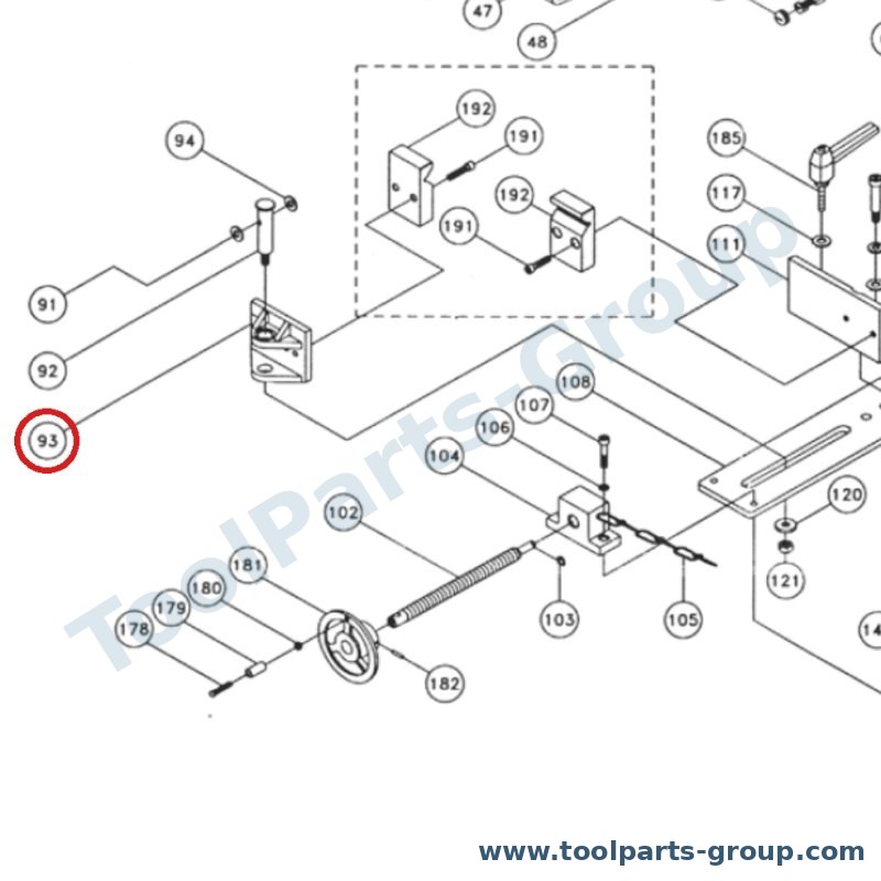 PROMAC PM-309093 – Ersatzteil – Vise Jaw für 309C