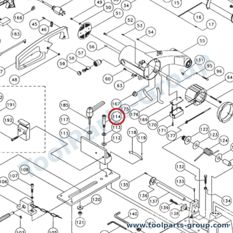 PROMAC PM-309114 – Ersatzteil – Schraube für 309C