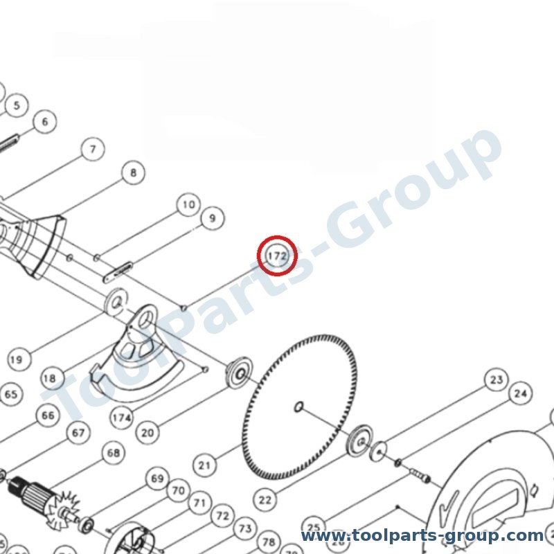 PROMAC PM-309172 – Ersatzteil – Shoulder Schraube für 309C