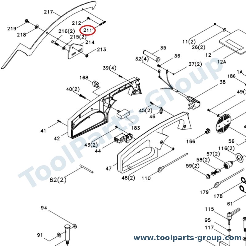PROMAC PM-309211 – Ersatzteil – Feder Pos. 211 für 309C, JHC-355
